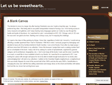 Tablet Screenshot of letusbesweethearts.com